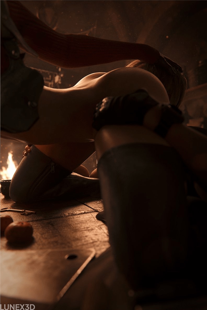 ada_wong ada_wong_(adriana) cunnilingus cunnilingus_from_behind eating_out eating_pussy face_buried_in_ass face_in_ass leon_scott_kennedy leon_scott_kennedy_(eduard_badaluta) licking_pussy lunex3d pleasuring_another pussy_eating resident_evil resident_evil_4 resident_evil_4_remake