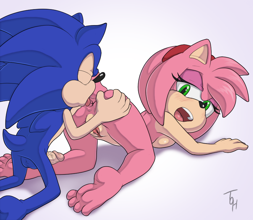 all_fours amy_rose anthro anus ass barefoot breasts closed_eyes erection feet female fur hedgehog imminent_anilingus licking looking_back male mammal nude open_mouth oral penis pussy quills rimming sega sex sideboob sonic_(series) sonic_the_hedgehog sonic_the_hedgehog_(series) straight testicles the_other_half tongue tongue_out vein veiny_penis video_games