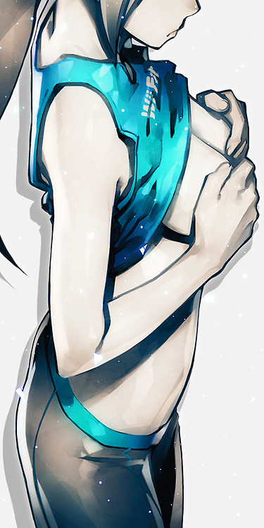 1girls, bad censor, black eyes, black hair, covering, female, female only, human, nintendo, solo, sports bra, white skin, wii fit, wii fit trainer, wii fit trainer (female)