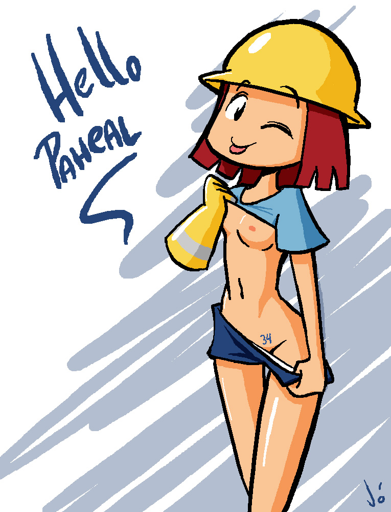 1girls 2008 2d 2d_(artwork) beige_skin belly belly_button blue_clothing blue_shirt breasts clothes color colored engineer engineer_(team_fortress_2) english_text exposed_breasts exposed_torso female female_focus female_only femengineer glove gloves hair hardhat hat helmet holding_object human jopereira light-skinned_female light_skin looking_at_viewer navel one_eye_closed red_hair rubber_gloves rule_63 shirt shirt_lift short_hair shorts shorts_pull simple_background small_breasts smile smiling smiling_at_viewer solo solo_female solo_focus standing tattoo team_fortress_2 text tongue tongue_out white_background wink winking winking_at_viewer yellow_gloves yellow_hat