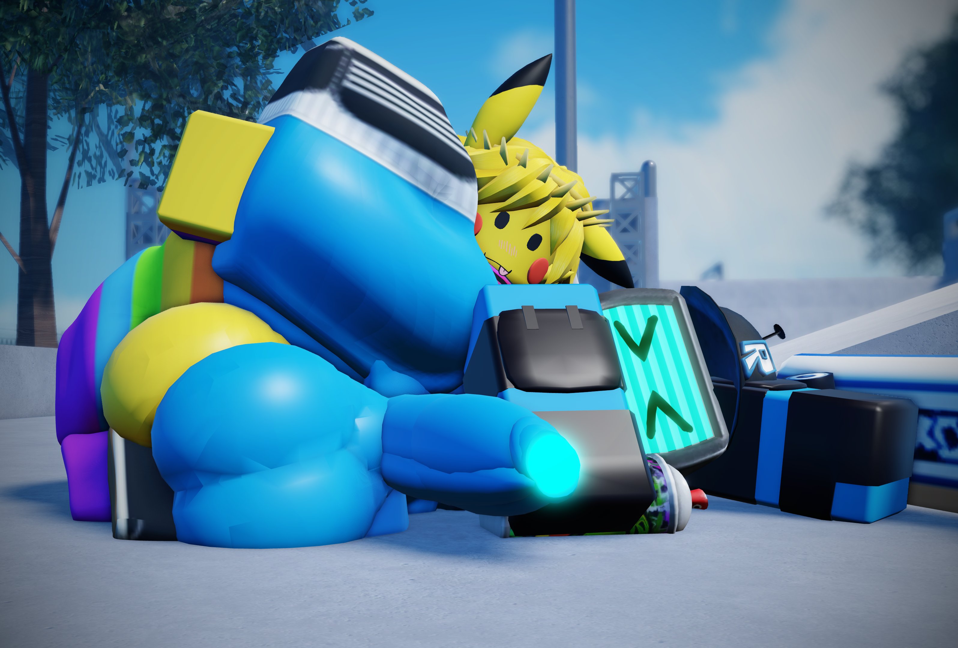 2boys, 3d, anal, anal sex, avewagetrashuwu, balls, big balls, big penis, boy veeronica, femboy, forsaken (roblox), fucked from behind, gay, genderswap, genderswap (ftm), hyper balls, hyper penis, male only, male/male, massive penis, penis, roblox, roblox avatar, roblox game, robloxian, rule 63, tagme, tv head, veeronica