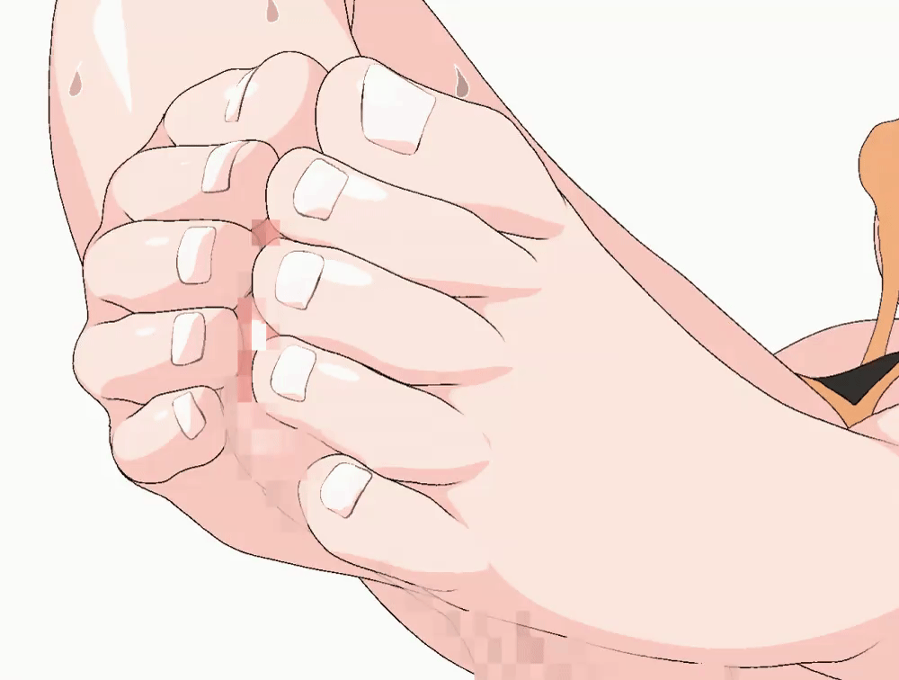 animated, big dick, big penis, dick, feet, foot fetish, foot focus, footjob, gif, large penis, loop, looping animation, mosaic censoring, mosaic censorship, penis, sweat, sweatdrop, theobrobine