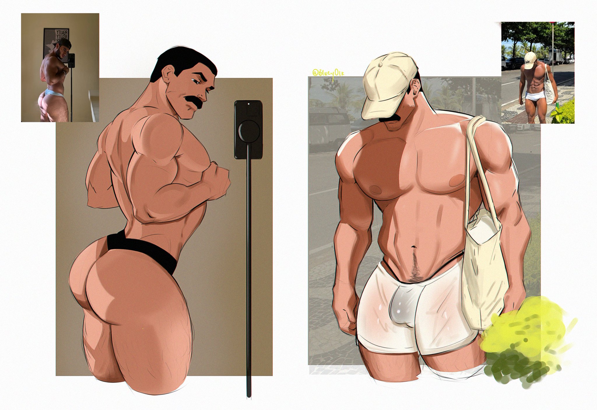 ass, bara, big ass, big butt, blue 9647, bubble ass, bubble butt, bulge, butt, dat ass, dat butt, fat ass, fat butt, gay, huge ass, huge butt, invincible, invincible (tv series), large ass, large butt, male, male only, moustache, muscular, muscular male, round ass, round butt, showing ass, thick ass, thick butt, thong, thragg, viltrumite