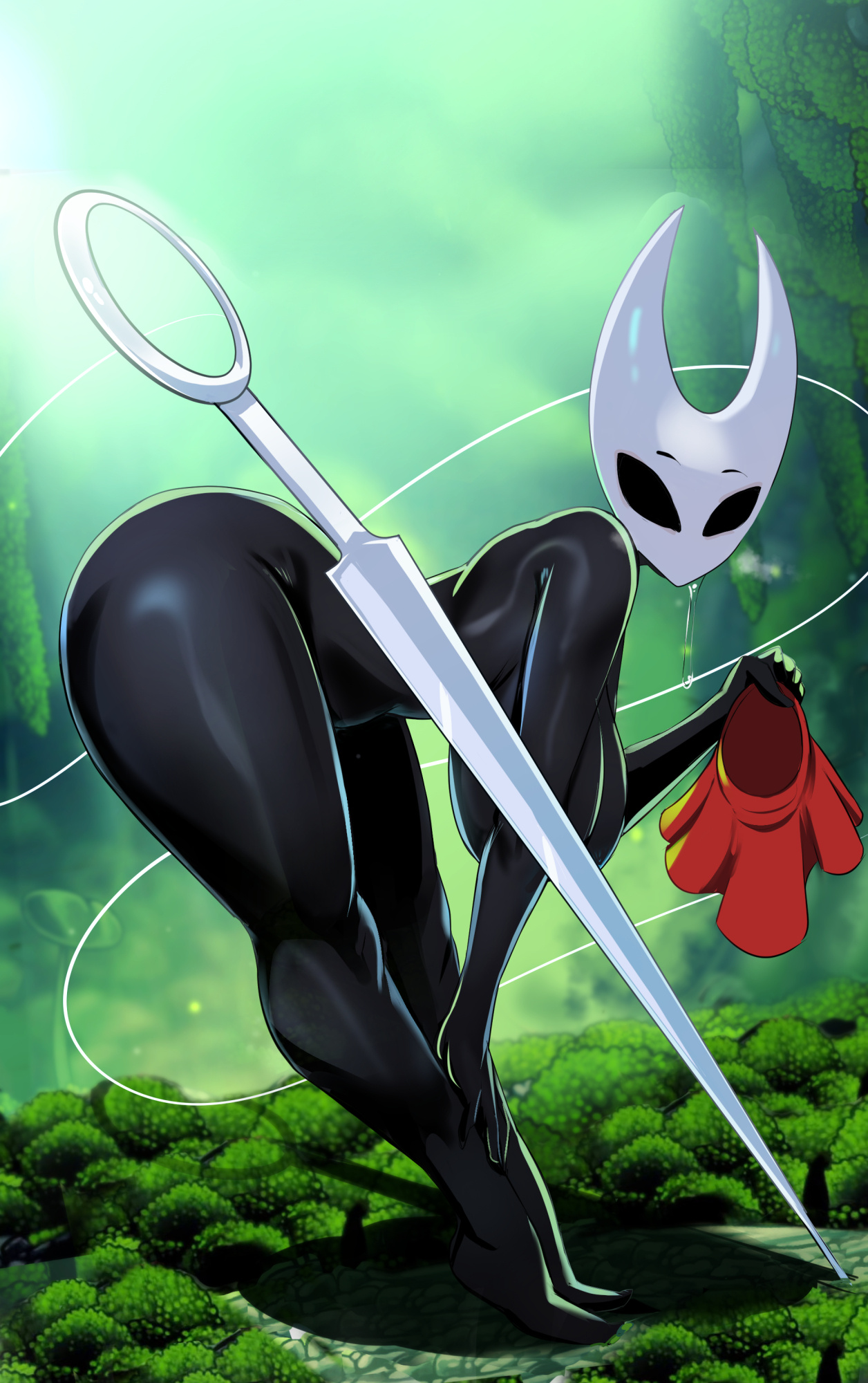1girls, 2 horns, ai generated, alternate body type, alternate breast size, arthropod, ass, barefoot, big ass, big breasts, big butt, big thighs, black body, black skin, breasts, bubble ass, bubble butt, bug, bug girl, female, female only, full body, giantess, gigantic ass, gigantic breasts, gigantic thighs, hollow knight, hornet (hollow knight), huge ass, huge breasts, huge thighs, insect girl, insectoid, insects, large ass, large breasts, large butt, protagonist (hollow knight), source request, tagme, team cherry, the amazing gambit, the knight (hollow knight), thick thighs, thighs