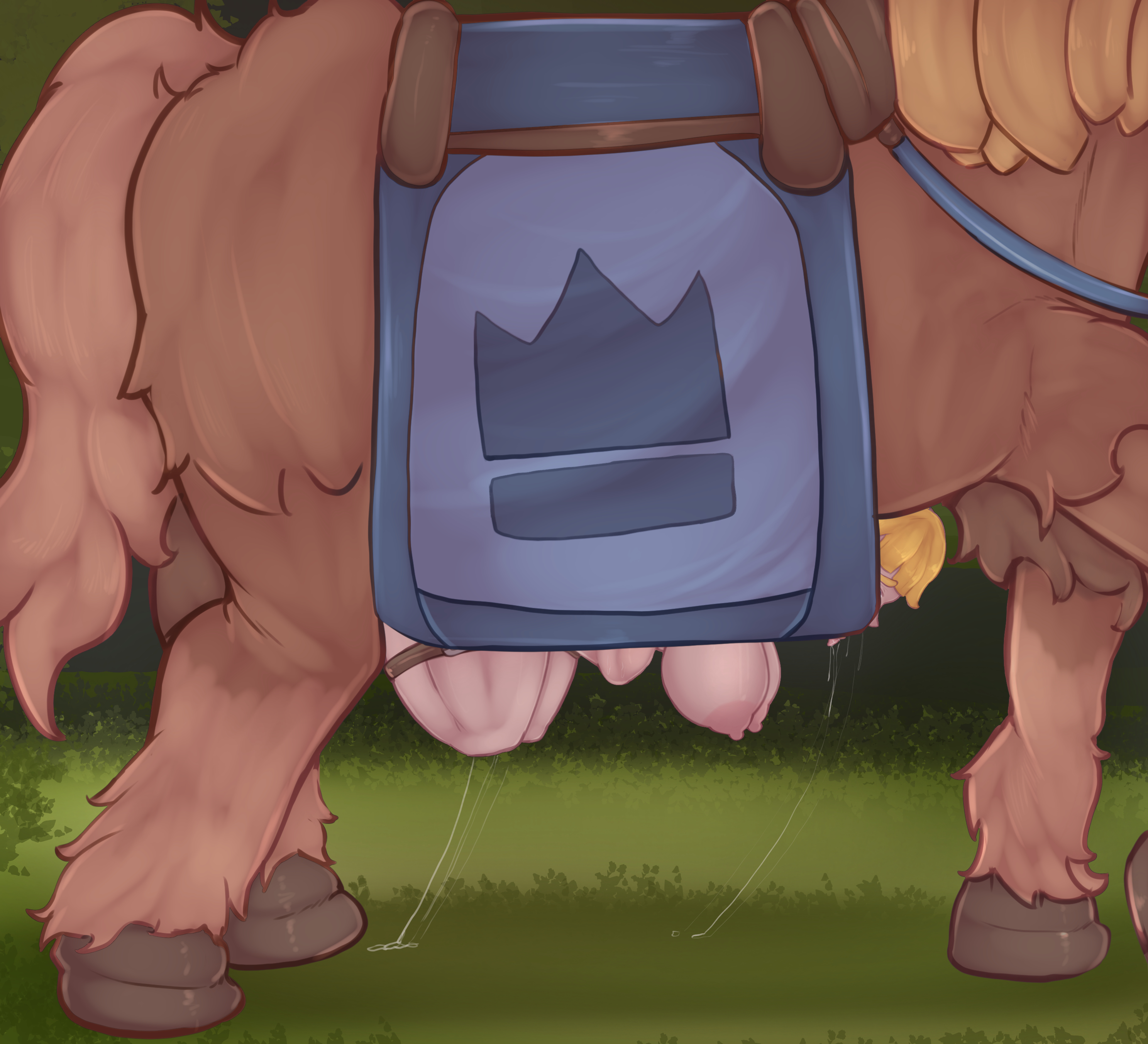 1boy, 1girls, 2025, alternate version, alternate version available, belly riding, bestiality, bestiality marriage, blue dagger duchess (clash royale), clash (series), clash royale, couple, couple (romantic), dagger duchess (clash royale), duo, female, feral, feral on human, horse, horsecock, human, human on feral, interspecies, male, married couple, married female, married male, married to feral, part 1, part of a series, part of a set, pony (clash royale), sex, sfcompany1e (artist), supercell, undercarriage, vaginal penetration, zoophilia