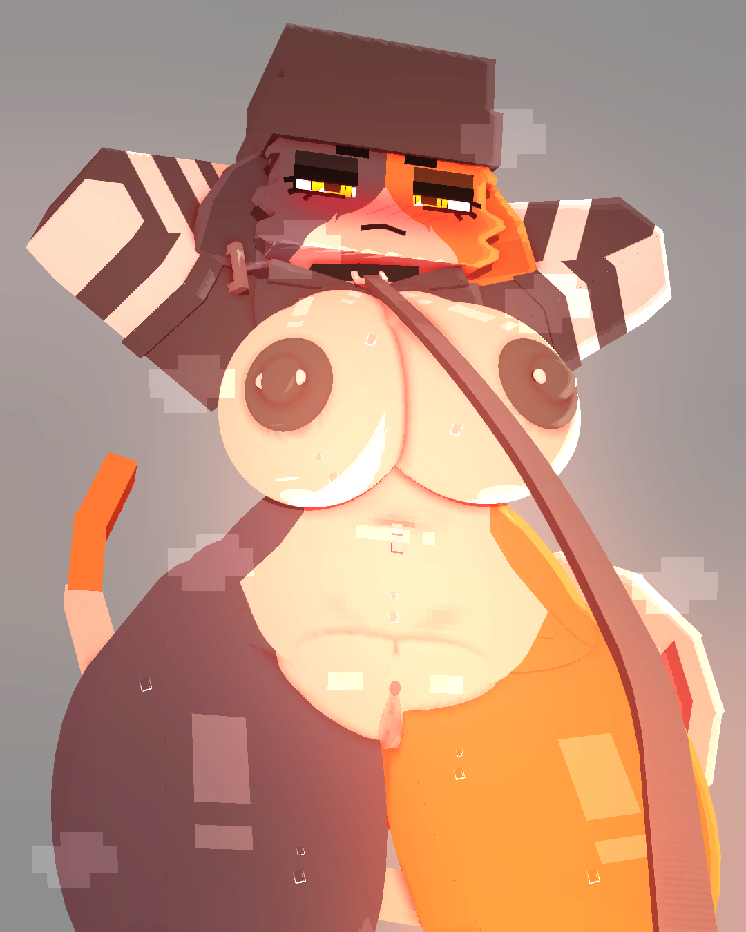 1girls, 2026, 3d, animal humanoid, anthro, areola, areolae, beanie, big areola, big areolae, big breasts, big nipples, blush, blush lines, breasts, calico cat, choker, clothed, clothes lift, clothing, clothing lift, collar, coresvoid, curvaceous, curvaceous body, curvaceous female, curvaceous figure, curvy, curvy body, curvy female, curvy figure, curvy hips, curvy thighs, digital media (artwork), domestic cat, epic games, felid, feline, felis, female, female focus, female only, fortnite, fortnite: battle royale, fur, furry, furry female, genitals, hi res, horny, horny female, huge ass, huge breasts, huge thighs, humanoid, leash, leash and collar, looking at viewer, mammal, meow skulls, meow skulls (fortnite), meowskulls, microsoft, mine-imator, mine-imator (artwork), minecraft, mojang, nipple piercing, nipples, open mouth, piercing, pussy, simple background, smug, smug face, solo, solo female, solo focus, sweat, sweating, sweating breasts, sweaty, sweaty body, sweaty breasts, thick hips, thick thighs, thighs, xbox game studios, yellow eyes
