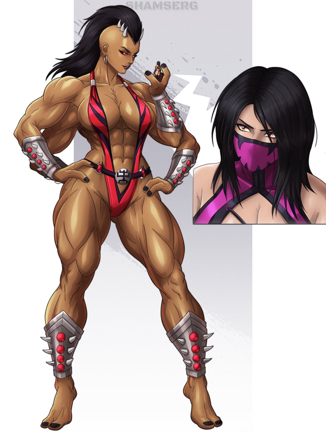 Mileena (Midway) Rule 34 Image