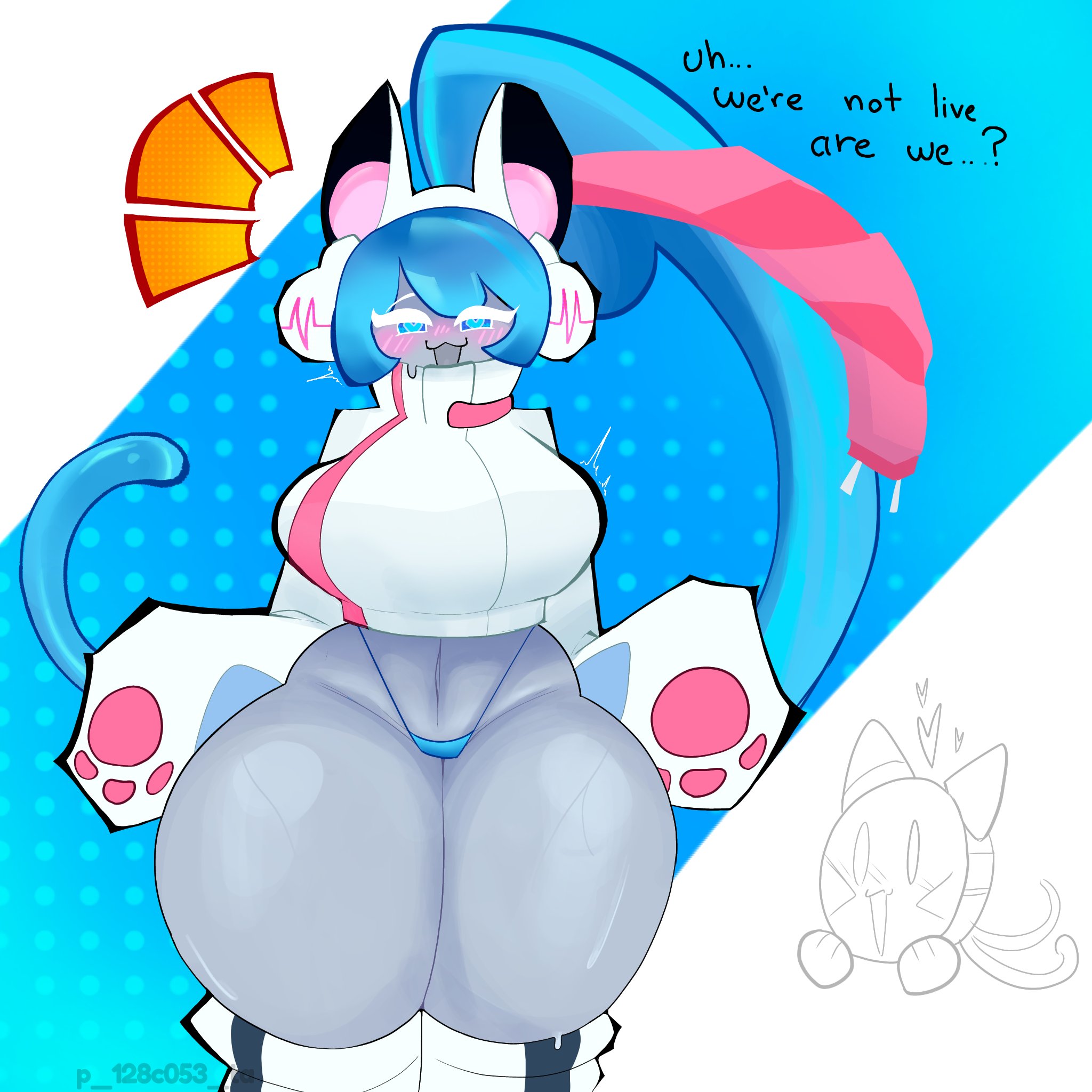 1girl, 1girls, cookie run, cookie run ovensmash, dj miya, female, picorita weird, solo, tagme