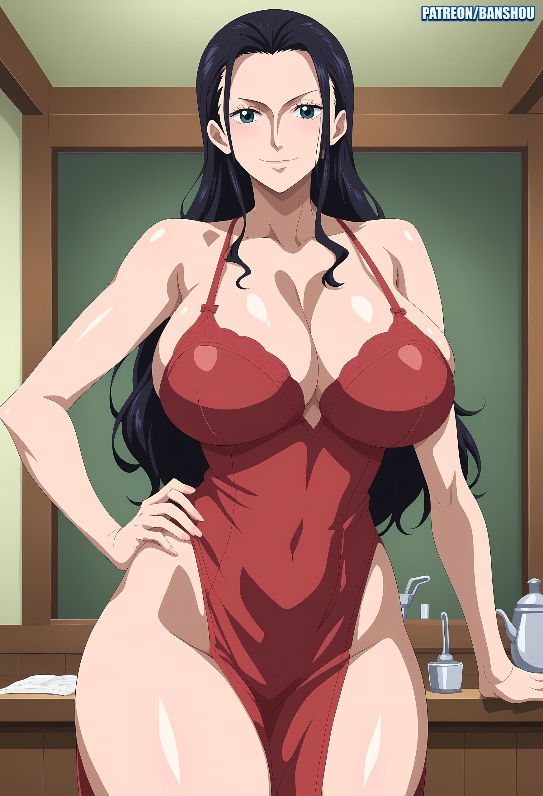 ai generated, banshou, female, female only, nico robin, one piece