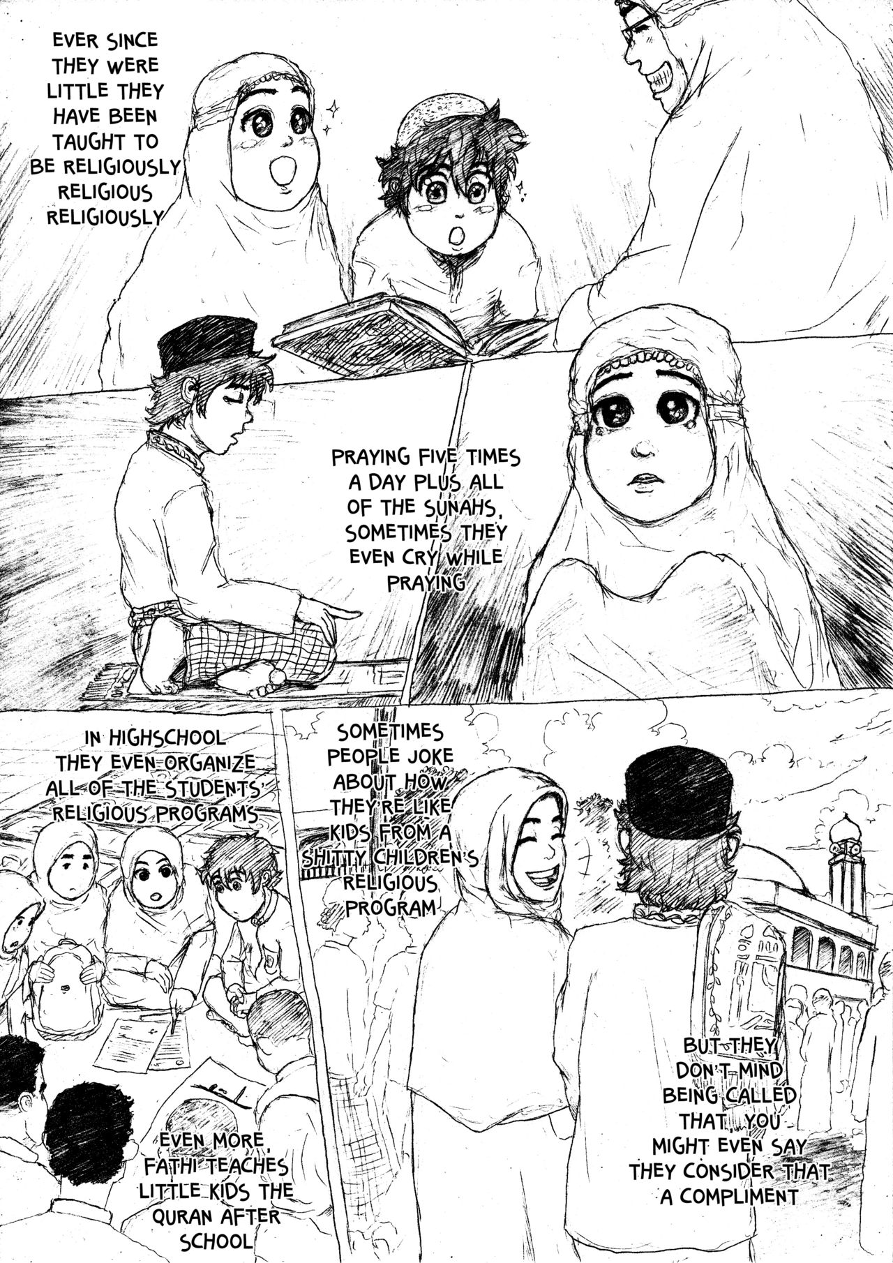 dickgirl, femboy, futa on male, futanari, grilled kambing, hijab, hijab futa, intersex, male, muslim, sajjada