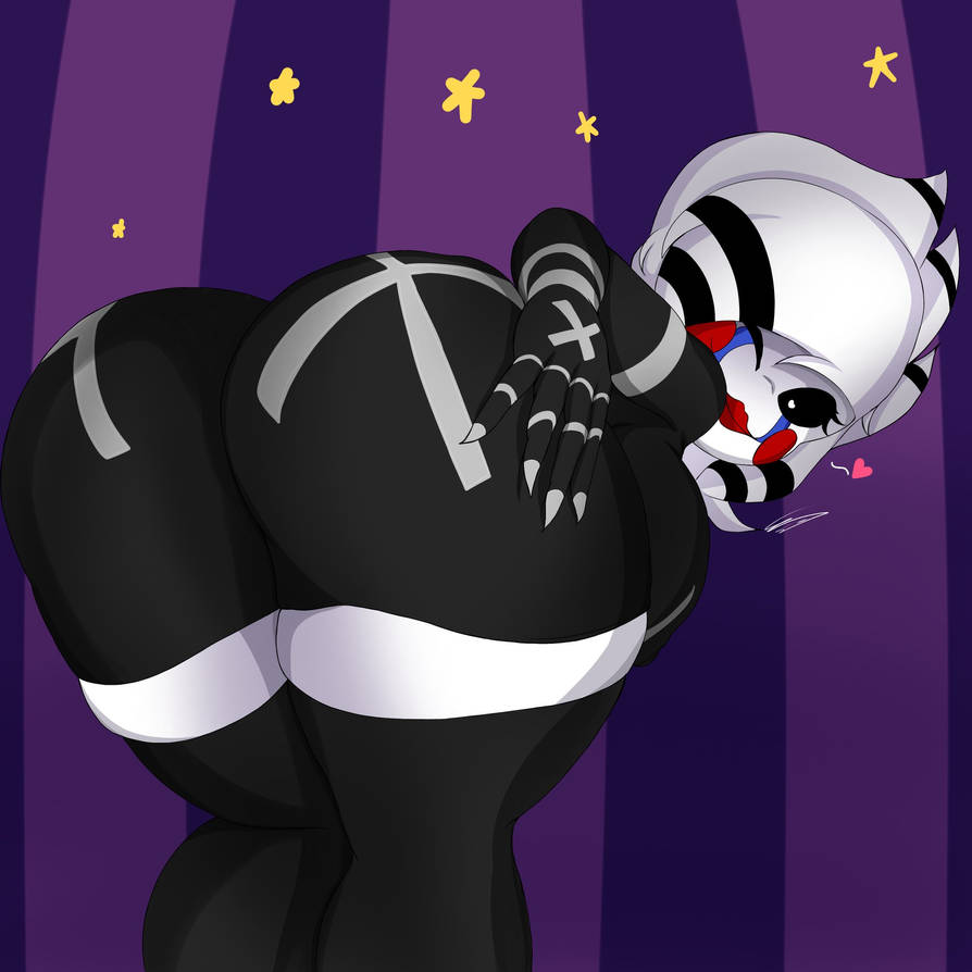 "1girls ass ass_focus breasts bubble_butt charmelalbert2e charmelarts deviantart fazclaire's_nightclub female female_only five_nights_at_freddy's fnia fredina's_nightclub marie_(cally3d) marie_(cryptia) marionette_(fnaf) puppet_(fnaf) smiling_at_viewer smug solo tagme thick_thighs thighs white_pupils