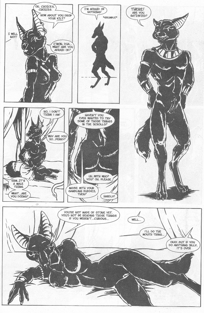 anubis breasts comic dark_natasha deity english_text erection female male nude penis pussy straight text