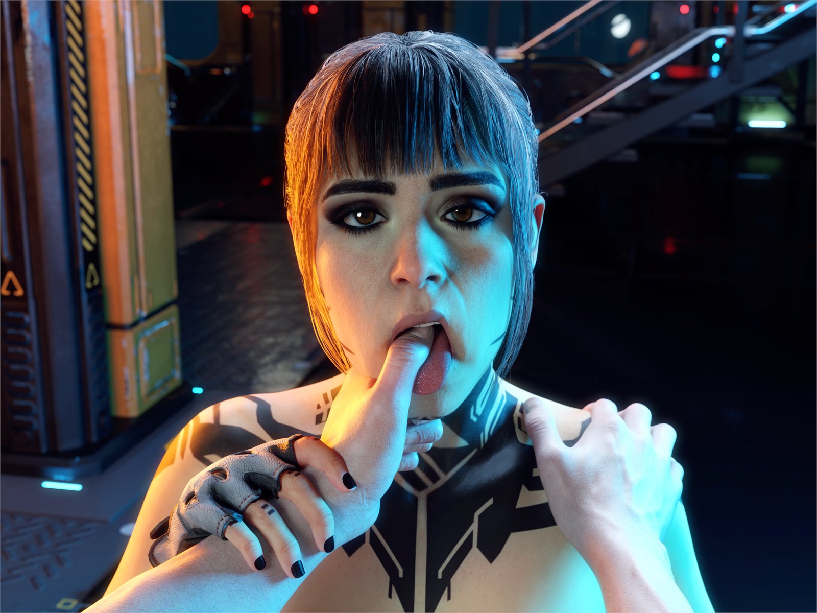 1girls, 3d, big ass, big breasts, big thighs, breasts, bust, busty, call of duty, call of duty black ops 7, curvaceous, curvy, curvy figure, emma kagan, female, finger in another's mouth, finger in mouth, hips, huge ass, huge breasts, kiernan shipka, large ass, large breasts, light skin, light-skinned female, mature, mature female, slim waist, thick, thick hips, thick legs, thick thighs, thighs, treyarch, voluptuous, waist, wide hips, word2