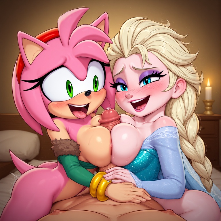 Elsa (Frozen) Rule 34 Image