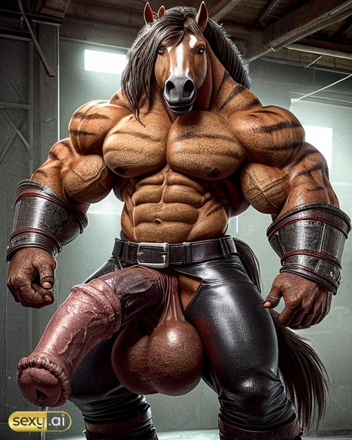 1anthro 1boy 1horse 1man abs ai_generated balls ballsack bara bara_tiddies bara_tits biceps big_balls big_cock big_dick big_penis big_testicles boner brown_body cock deltoids dick equid equine equine_genitalia fat_balls fat_cock fat_penis flared_penis furry gigantic_balls gigantic_cock gigantic_penis gigantic_testicles horse horse_penis horsecock huge_balls huge_cock huge_cock huge_cock huge_testicles large_balls large_cock large_dick large_pecs large_pectorals large_penis large_testicles leather_chaps male male male_focus male_nipples male_only man_boobs man_breasts man_tits manly monster monster_cock muscle muscles muscular muscular_anthro muscular_male nipples nuts nutsack original original_character pecs pectorals penis scrotum striped_fur stripes testicles thancrus trapezius vein veins veins_on_dick veiny veiny_muscles veiny_penis