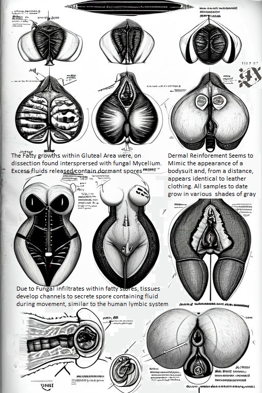 anus biosuit bodysuit cross_section diagram fungus medical molded undead vagina