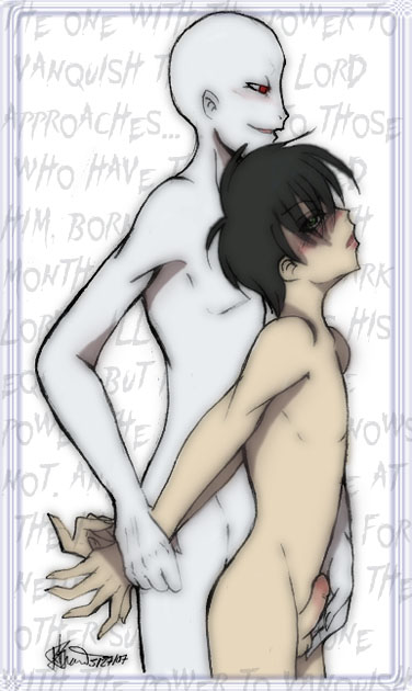 2boys artist_request gay harry_james_potter harry_potter male male_only multiple_boys multiple_males nude older_man_and_younger_boy reach_around tagme voldemort yaoi