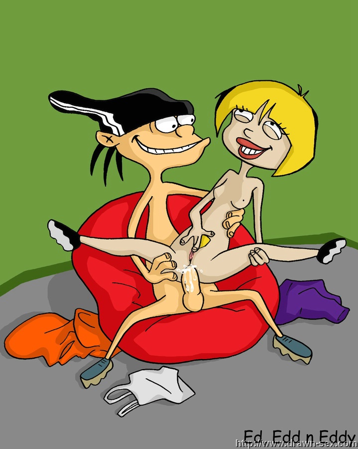 1boy 1boy1girl 1girls 4_fingers anal bean_bag black_hair black_hole_sun black_shoes blonde_hair blue_shoes cartoon_network cum double_d drawn-sex.com ed_edd_n_eddy hairy_pussy legs_spread light-skinned_female light-skinned_male nazz_van_bartonschmeer pussy shoes straight_hair