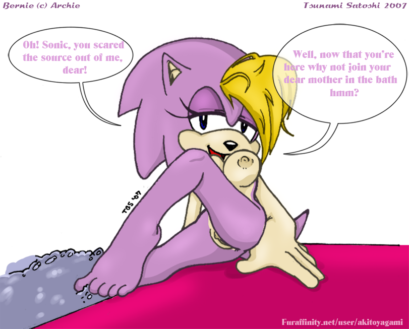 1girls anthro bath bernadette_hedgehog breasts eulipotyphlan eulipotyphlan_humanoid female furry furry_female hedgehog hedgehog_humanoid mammal mammal_humanoid milf nude purple_body sonic_(series) straight_hair tagme tsunami_satoshi vagina yellow_hair