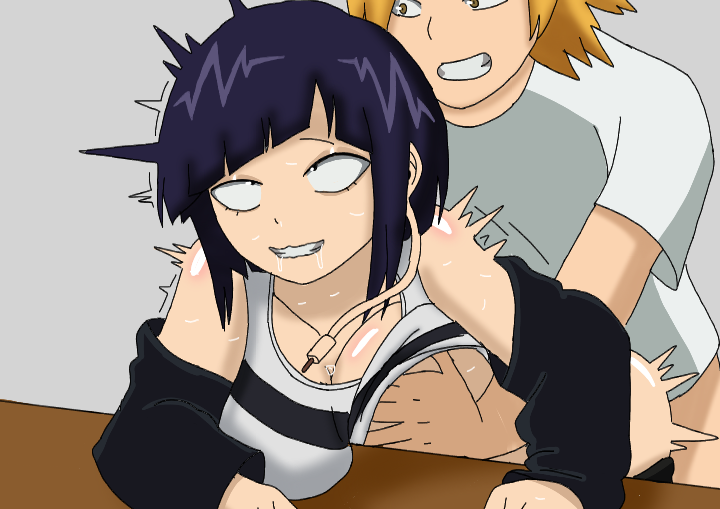 anal anal_sex anal_sex ass ass blonde_hair boku_no_hero_academia boob breasts breasts denki_kaminari doggy_style doggy_style hero hetero_sex jiro_kyoka jirou_kyouka kaminari_denki kyoka_jiro kyouka_jirou masturbation masturbation_breasts my_hero_academia ograniczony one_girl one_man purple_hair sex sexy sexy_pose straight tomboy yellow_eyes yellow_hair