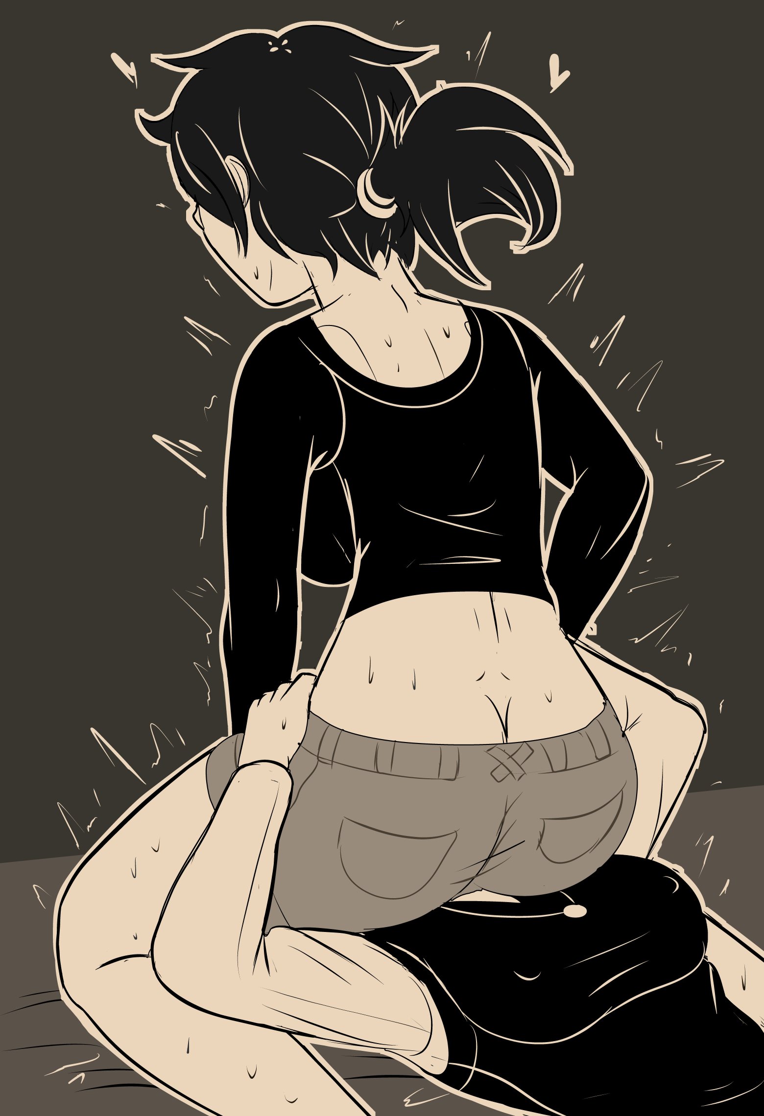 2d, 2girls, ashley graves, ass, ass cleavage, ass crack, black hair, breasts, butt crack, clothed, cunnilingus, daughter, facesitting, female, female only, fuzzlogik, implied cunnilingus, incest, lesbian, lesbian domination, lesbian milf, lesbian sex, lezdom, milf, mother, mother and daughter, mother and daughter yuri, nipple bulge, nipples visible through clothing, older female and younger female, older woman and teenage girl, oral, parent and child, ponytail, queening, renee graves, sex between mother and daughter, sitting on face, sitting on person, the coffin of andy and leyley, yuri