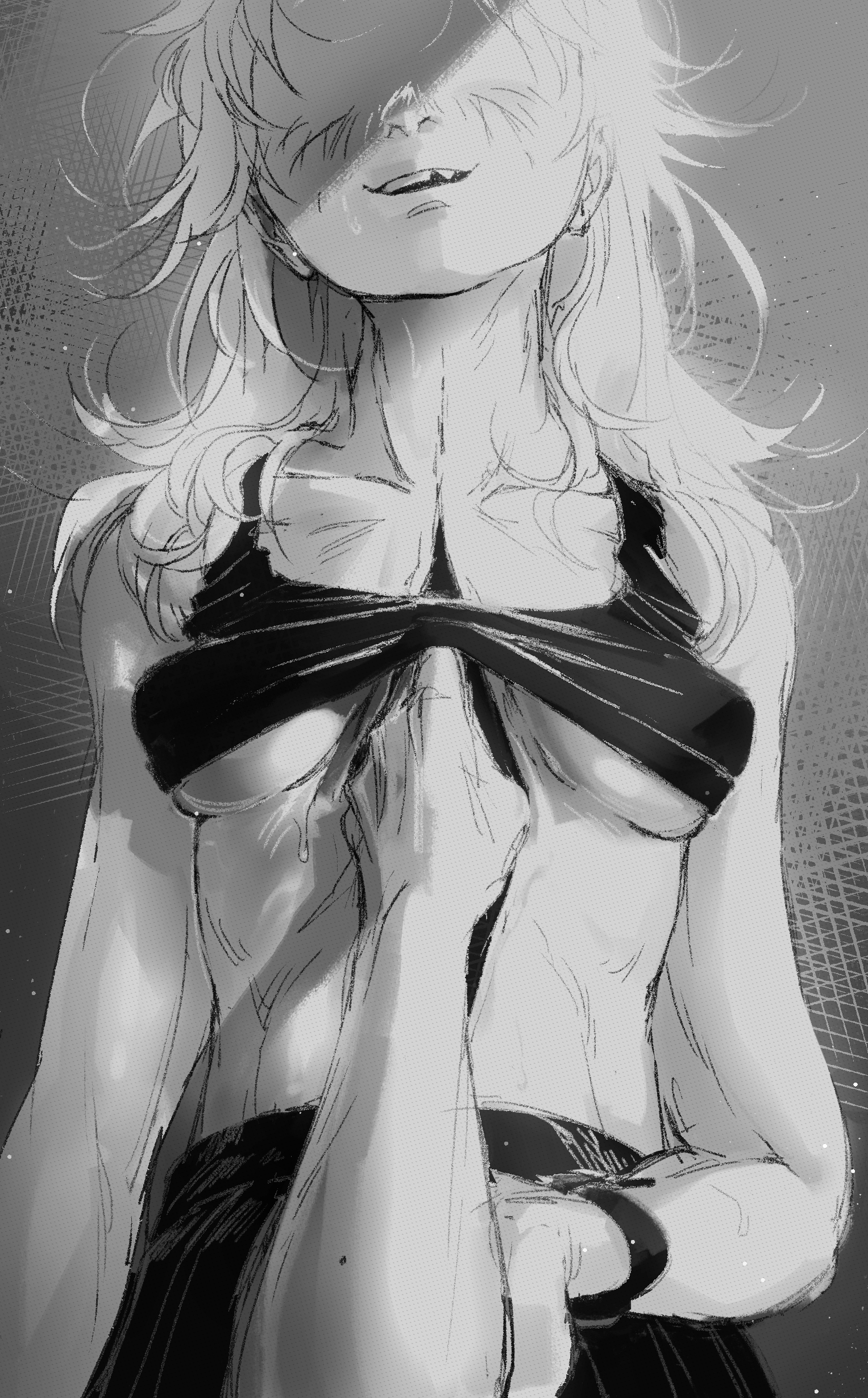2girls, elvevil, female, female only, hikaru indou, monster girl, rule 63, the summer hikaru died, yoshiki tsujinaka, yuri