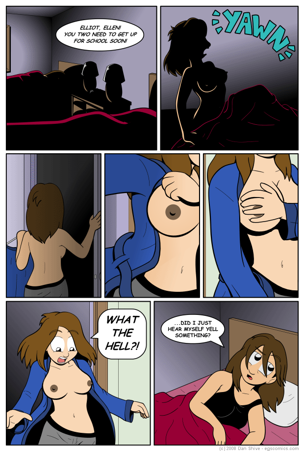 2008 comic dan_shive el_goonish_shive ellen_dunkel elliot_dunkel nipples no_bra nude_edit topless_female webcomic