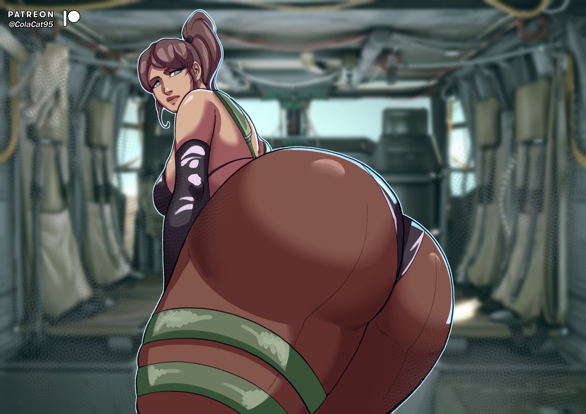 1girls, ass, big breasts, breasts, bust, busty, chest, colacat95, curvaceous, curvy, curvy female, curvy figure, digital media (artwork), female, female focus, hips, hourglass figure, huge breasts, human, kojima productions, konami, large breasts, legs, light skin, light-skinned female, mature, mature female, metal gear, metal gear solid, metal gear solid v, quiet (metal gear), slim waist, thick, thick ass, thick hips, thick legs, thick thighs, thighs, top heavy, voluptuous, voluptuous female, waist, wide hips