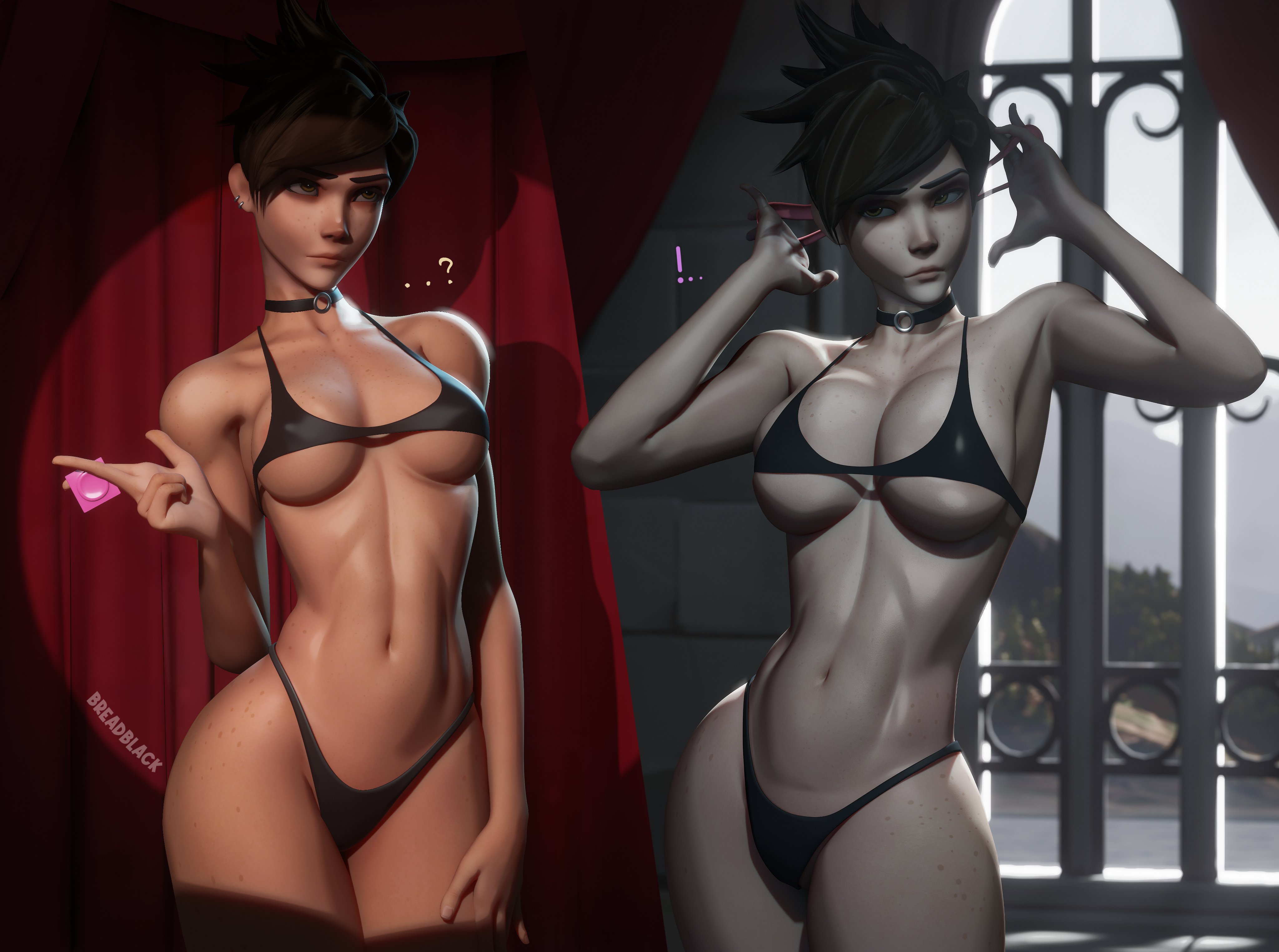 1girls, 3d, 3d (artwork), big thighs, bikini, bikini bottom, bikini top, black bikini, breadblack, breasts, condom, condom wrapper, curvy, curvy body, curvy female, curvy figure, curvy hips, hips, hourglass figure, lena oxton, overwatch, pinup, sexy, sexy body, sexy pose, skinny, skinny female, tits, tracer