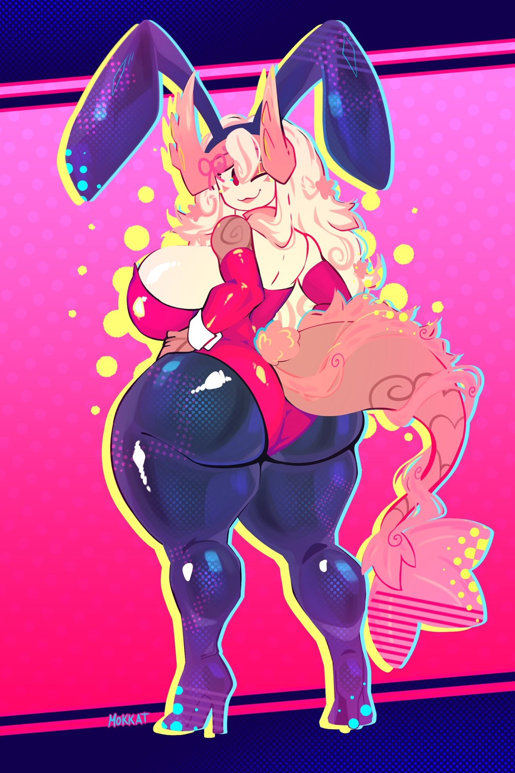 1girls, big ass, big breasts, bunnysuit, clothing, female, inphernal, mokkat, phighting, roblox, roblox game, robloxian, tagme, thick thighs, vinestaff (phighting)