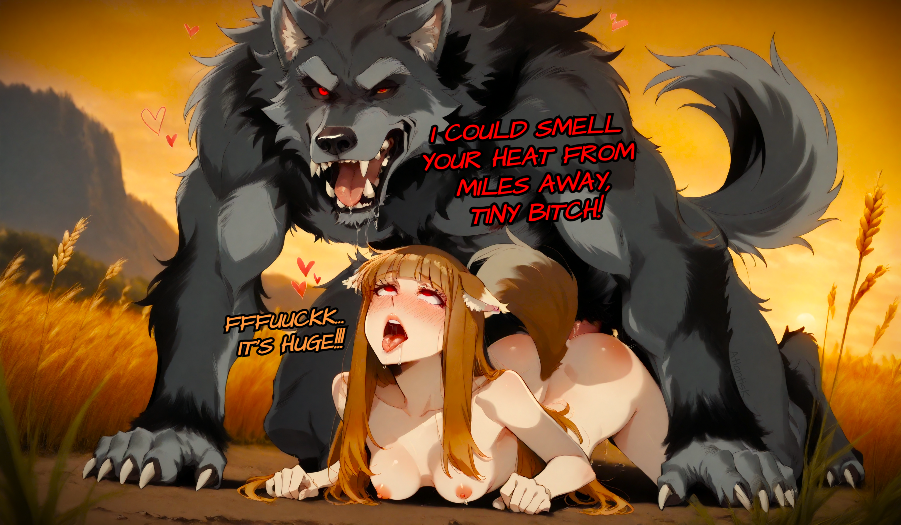 1:1, 16:9, 2025, 2025s, 2026, absurd res, absurd resolution, adult female, age difference, aged up, ai assisted, ai generated, anime, anime character, anime coloring, anime screencap, anime screenshot, anime style, artist logo, artist name, artist signature, artist upload, ass, atlantis k, babe, blush, boobs, booty, breasts, breeding, breeding kink, breeding mount, breeding slave, clavicle, crossbreeding, cute, fertilization, furry, furry female, group sex, height difference, hi res, high quality, high resolution, highres, hips, holo, holo (spice and wolf), horny, intercourse, intersex penetrating, interspecies, legs, mating press, mating press rape, mature female, nipples, open mouth, patreon, patreon exclusive, patreon only post, perfect ass, perfect body, perfect boobs, perfect legs, petite, petite body, petite breasts, petite female, prone, prone bone, prone bone sex, prone position, rape me, rape play, rape pregnancy, rape slave, rape victim, raped by monster, raped female, raped girl, rolling eyes, seductive, self upload, size comparison, size difference, size play, small breasts, smaller female, spice and wolf, teasing, thick eyebrows, thick lips, thighs, tits, vagina, vaginal, vaginal penetration, vaginal sex, watermark, werewolf, werewolf girl, wolf, wolf boy, wolf ears, wolf girl, wolf humanoid, wolf tail