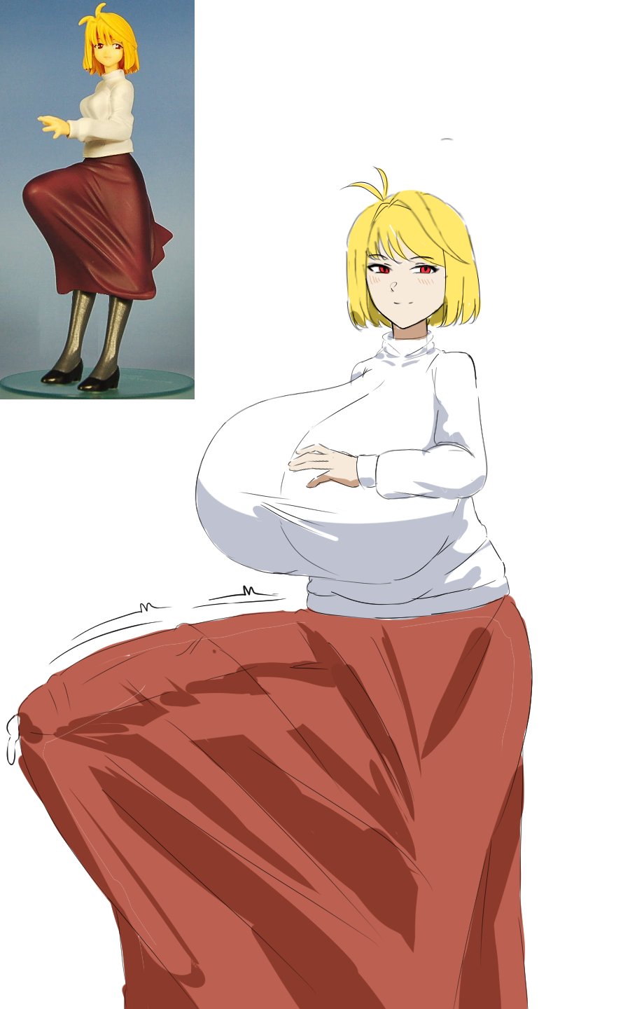 Melty Blood Arcueid Figure (Meme) Rule 34 Image