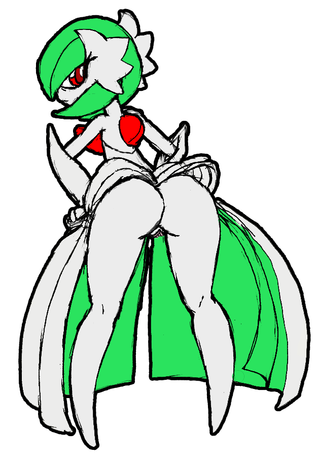 1girls alpha_channel ass female female_gardevoir female_only flat_chest for_sticker_use gardevoir looking_back mega_evolution mega_gardevoir nintendo no_background no_breasts not_furry png pokemon pokemon_(species) pokemon_rse presenting presenting_hindquarters pussy red_eyes sketch solo standing sticker_template transparent_background transparent_png trippy_background unknown_artist video_games