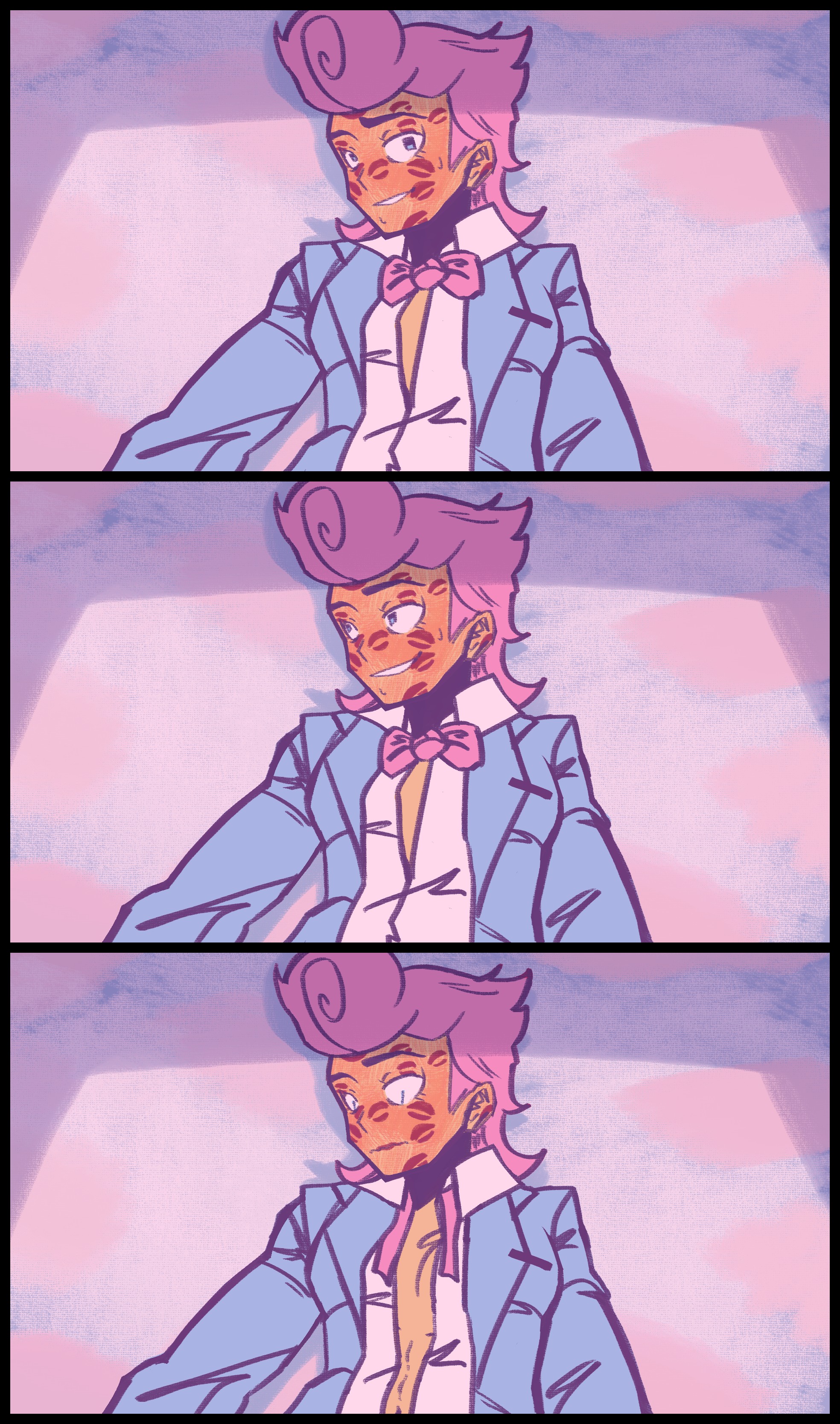 1boy, bloodmoney, blush, blushing at viewer, blushing male, blushing profusely, buwu, coercion, embarrassed, embarrassed male, fangame, flustered, flustered male, forced, game cg, harvey harvington, imminent rape, imminent sex, kisses, kissing, laying down, laying on ground, looking at partner, looking at viewer, looking away, looking down, lovemoney, male, masculine, pov, stripping