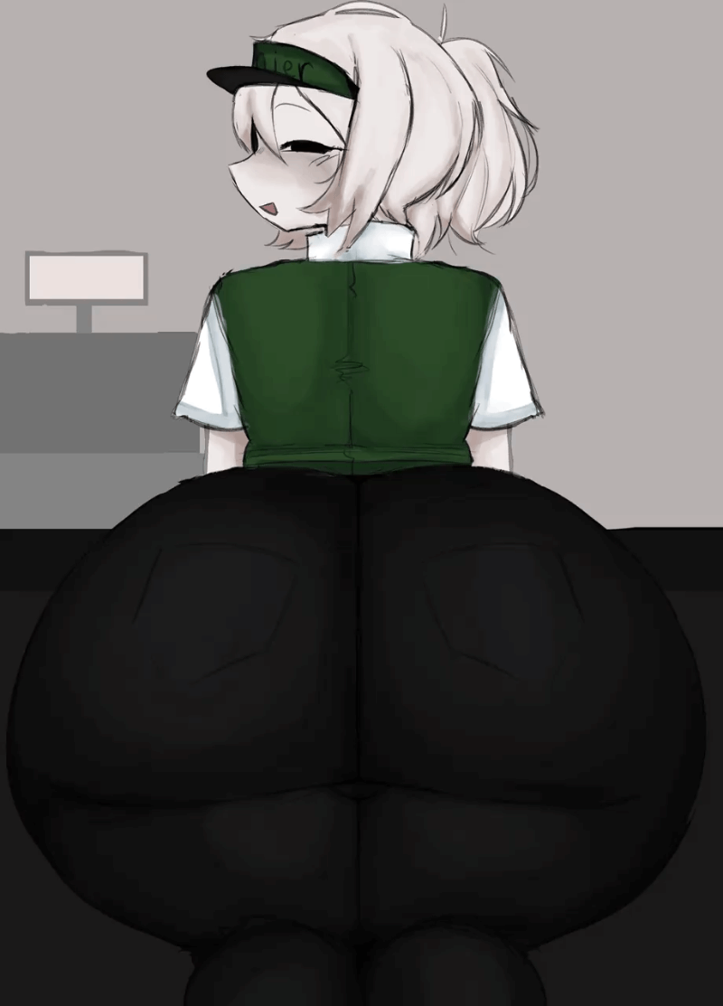 ass jiggle, ass jiggling, ass shake, ass wiggle, big ass, big butt, cashier, inky chuuu, massive ass, roblox, roblox avatar, soggwybwead, teasing viewer, teasing with butt, twerk, twerking