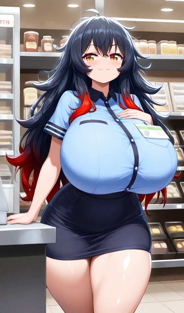 1girls ai_assisted ai_generated amber_eyes big_ass big_breasts black_hair breasts breasts_bigger_than_head cashier curvaceous curves curvy curvy_body curvy_female curvy_figure curvy_hips dominant_female enormous_breasts ftggtgg gigantic_breasts huge_ass huge_breasts hyper_breasts large_ass large_breasts massive_breasts red_hair request requested seducing seductive seductive_eyes seductive_look seductive_pose seductive_smile shop shopkeeper solo solo_female solo_focus sorceress_sophia tail thick_ass thick_thighs two_tone_hair villain villainess