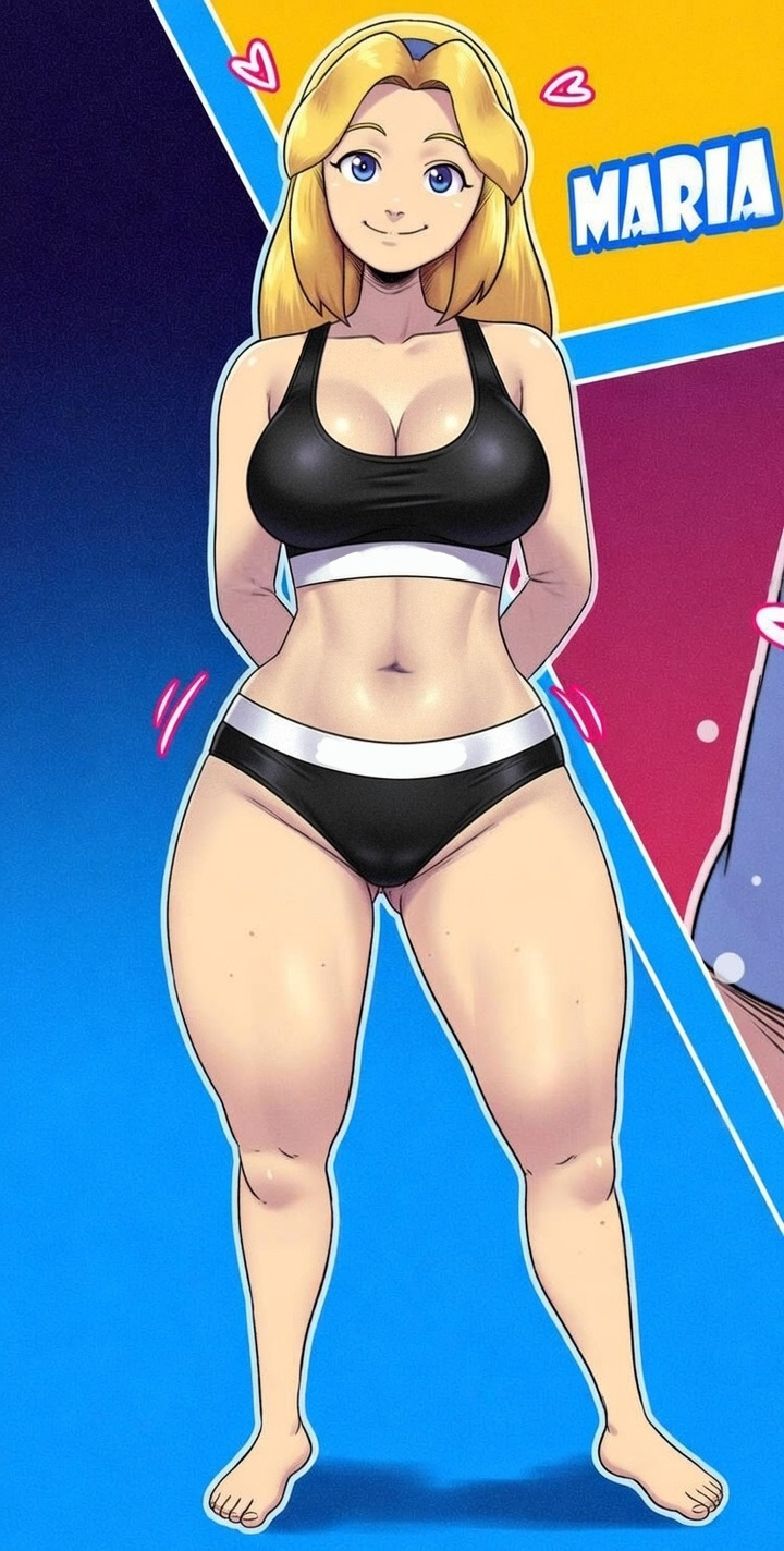 1girls, aged up, ai, ai edit, ai generated, ai slop, ai-created, blonde, blonde female, blonde hair, blonde-haired female, calvin klein, d-art, edited, female, female only, maria robotnik, sonic (series), sonic the hedgehog (series), thick thighs