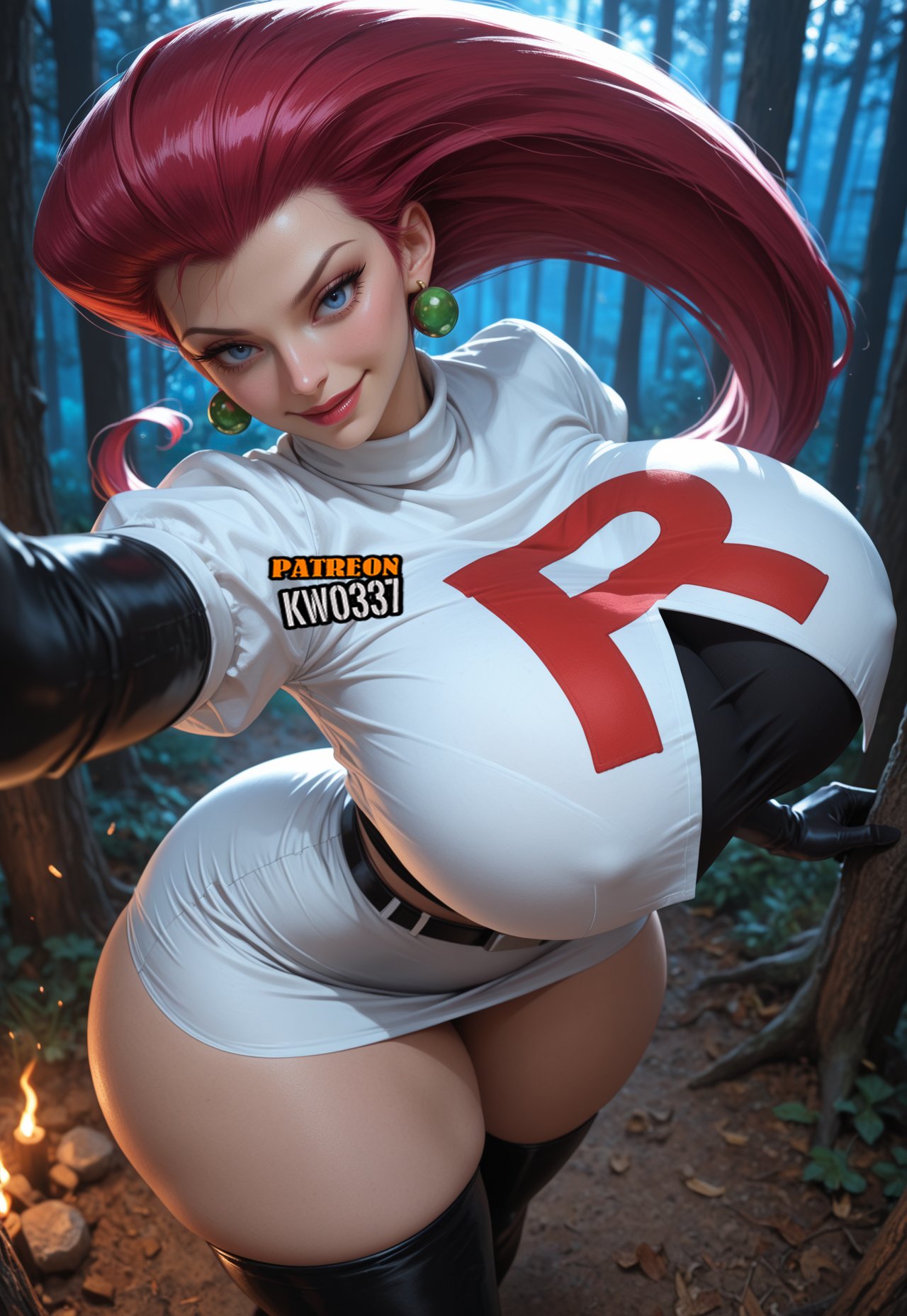 Jessie (Pokemon) Rule 34 Image