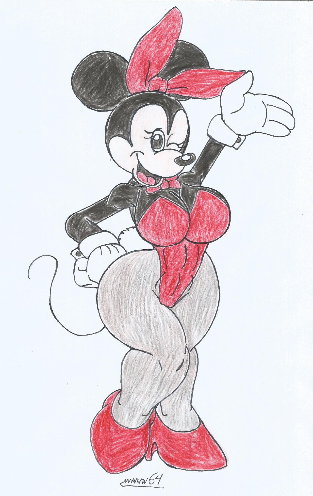 Minnie Mouse (Disney) Rule 34 Image