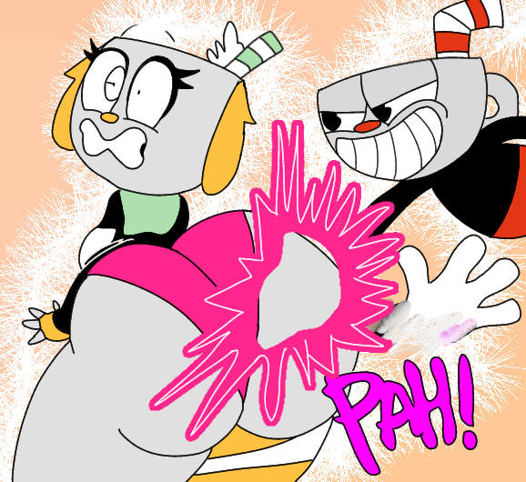 cup cuphead cuphead_(game) furry_ears mikahead_(character)