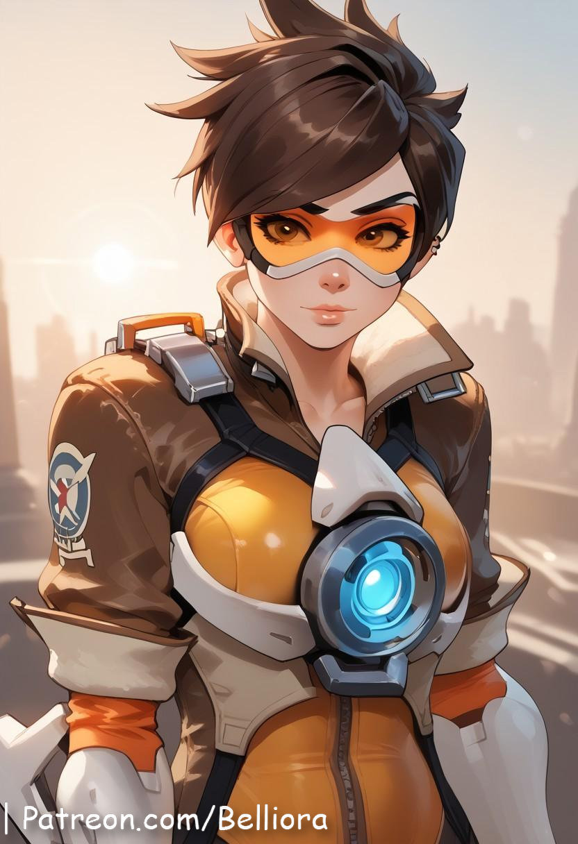 Tracer (Overwatch) Rule 34 Image