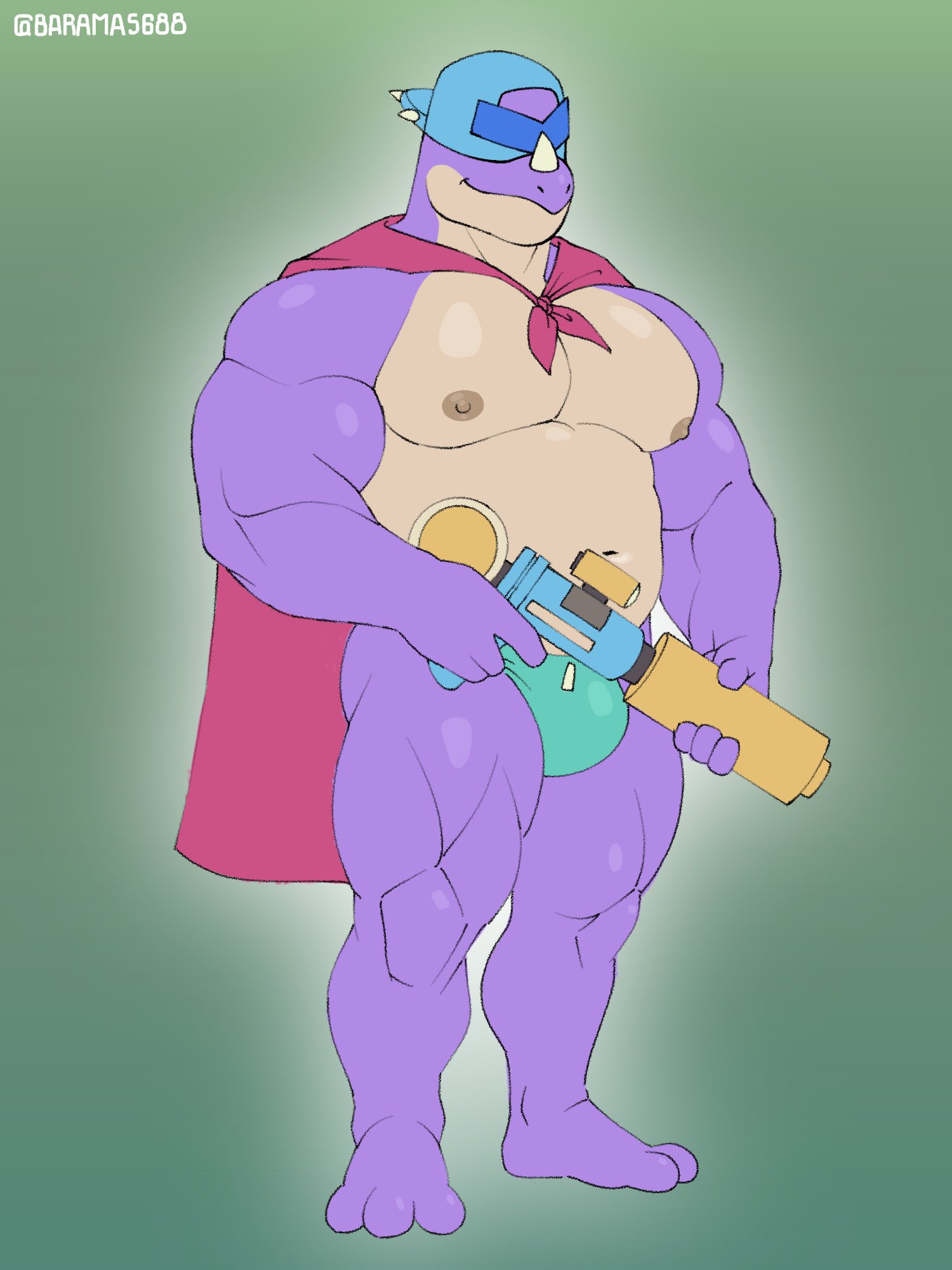 bara, barama5688, big pecs, brawl stars, bulge, dinosaur, gay, gay anal, gay sex, homosexual, homosexual male, homosexual sex, male, male only, male penetrated, male penetrating, male penetrating male, male/male, muscular, pierce (brawl stars), sexy, speedo, tight speedo, yaoi