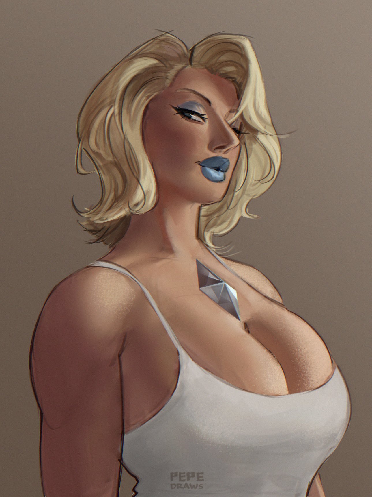 1girls, big ass, big breasts, big thighs, blonde female, blonde hair, breasts, bust, busty, chest, curvaceous, curvy, curvy figure, digital media (artwork), emma frost, emma frost (marvel rivals), female, hellfire club, hips, homo superior, hourglass figure, huge ass, huge breasts, huge thighs, large ass, large breasts, large thighs, light, light skin, light-skinned female, marvel, marvel comics, marvel rivals, mature, mature female, mutant, mutant (marvel), pepedraws, slim waist, thick, thick hips, thick legs, thick thighs, thighs, voluptuous, waist, white queen, wide hips, x-men