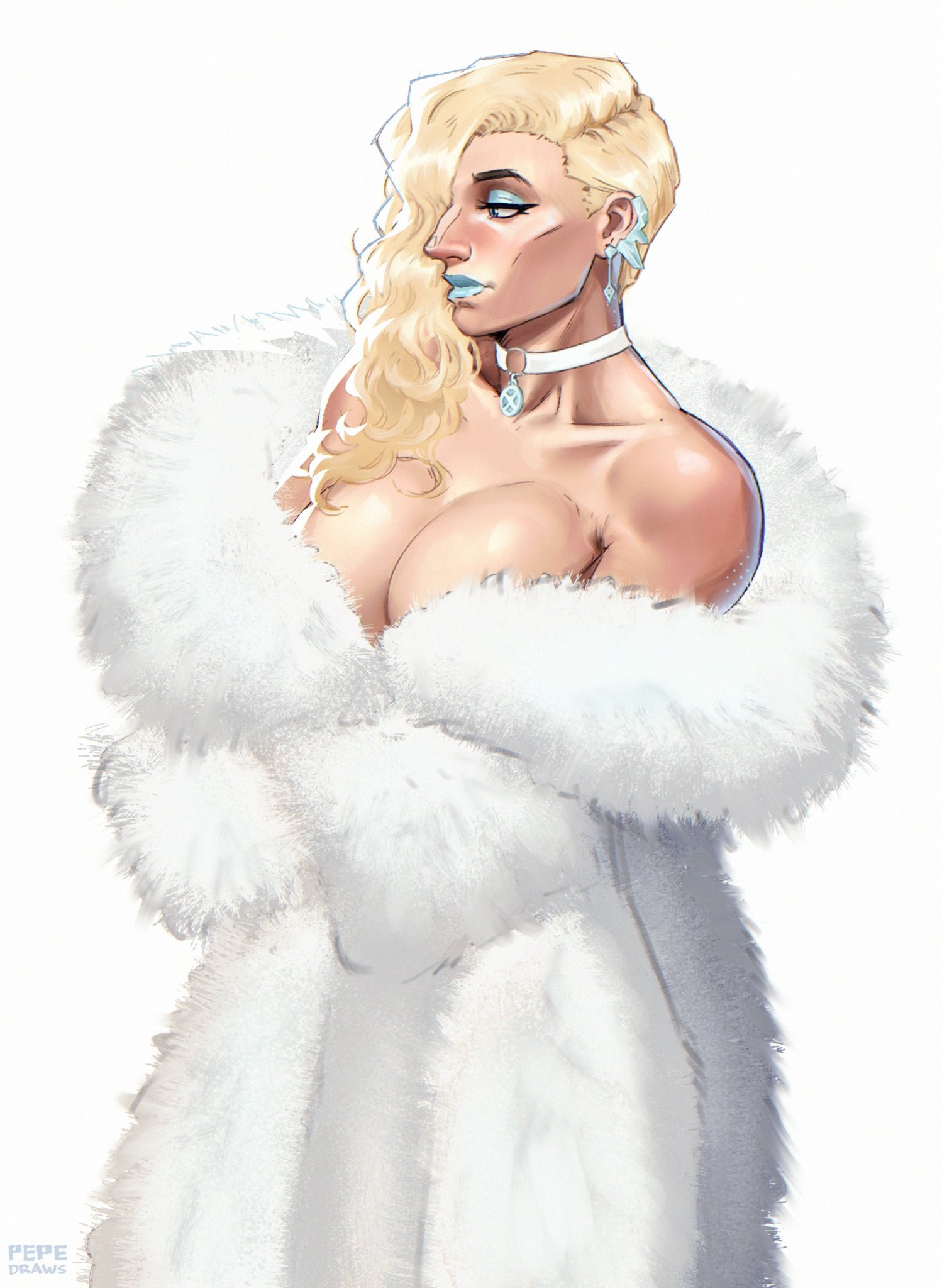 1girls, big ass, big breasts, big thighs, blonde female, blonde hair, breasts, bust, busty, chest, curvaceous, curvy, curvy figure, digital media (artwork), emma frost, emma frost (marvel rivals), female, hellfire club, hips, homo superior, hourglass figure, huge ass, huge breasts, huge thighs, large ass, large breasts, large thighs, light, light skin, light-skinned female, marvel, marvel comics, marvel rivals, mature, mature female, mutant, mutant (marvel), pepedraws, slim waist, thick, thick hips, thick legs, thick thighs, thighs, voluptuous, waist, white queen, wide hips, x-men