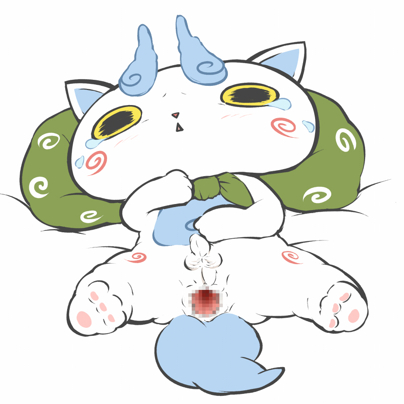 anus censored gaping gaping_anus hilty komasan male male_only penis tears yo-kai_watch