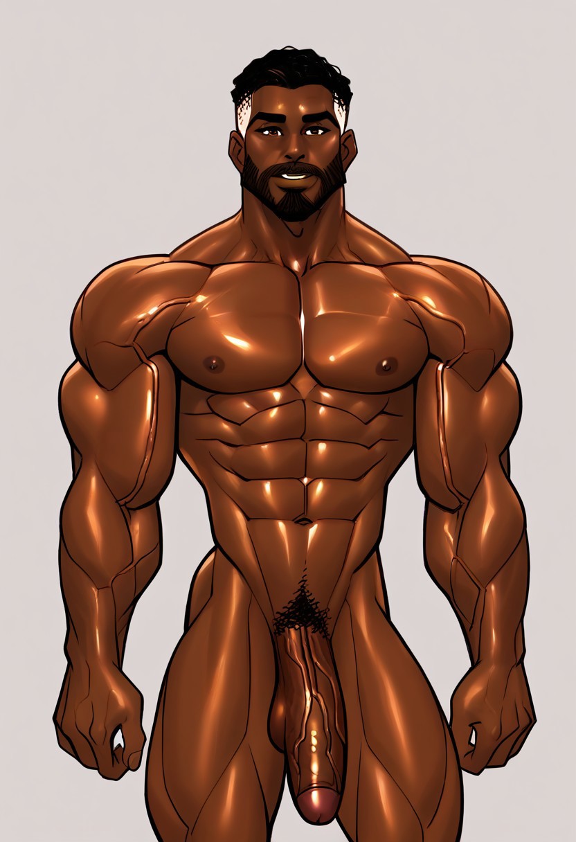 1boy abs ai_generated athletic_male balls beard big_arms big_muscles big_pecs big_penis black_hair brown_eyes bulging_biceps civitai completely_naked completely_nude completely_nude_male daddy dark-skinned_male dark_skin erection eye_contact facial_hair fit fit_male girthy_penis green_hair hazel_eyes huge_cock huge_muscles human hunk looking_at_viewer male male_only massive_cock massive_penis muscular_male naked naked_male nude nude_male oc original_character penis pubic_hair self_upload smile smile_at_viewer smiling smiling_at_viewer solo solo_focus solo_male straight valyrianprince11 veins veins_on_dick veiny_muscles veiny_penis