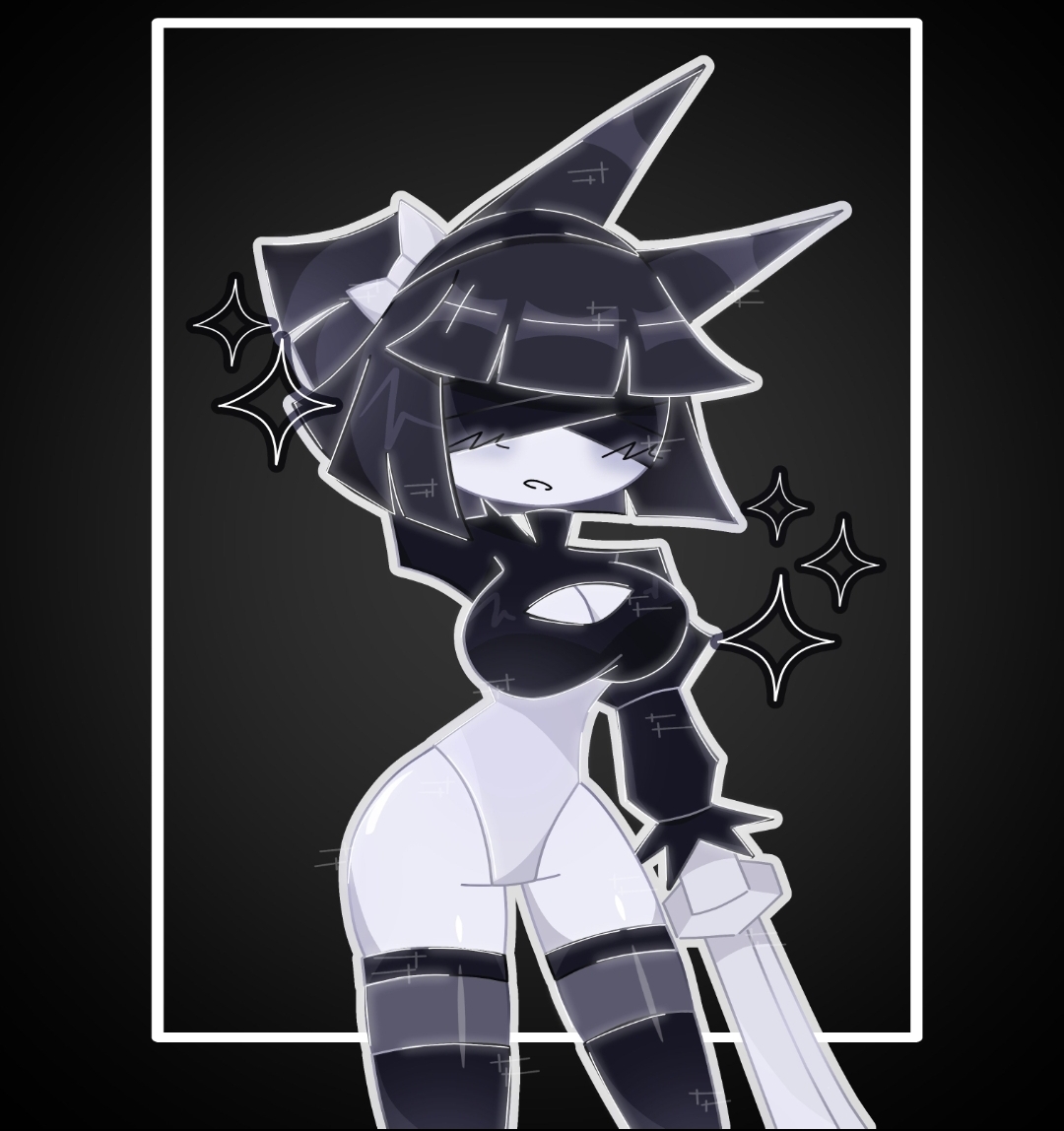 1girls, breasts, cleavage, female, fundamental paper education, medium breasts, miss bloomie (fundamental paper education), nier (series), nier: automata, showing off, smooth skin, thighs, yorha 2b (cosplay)
