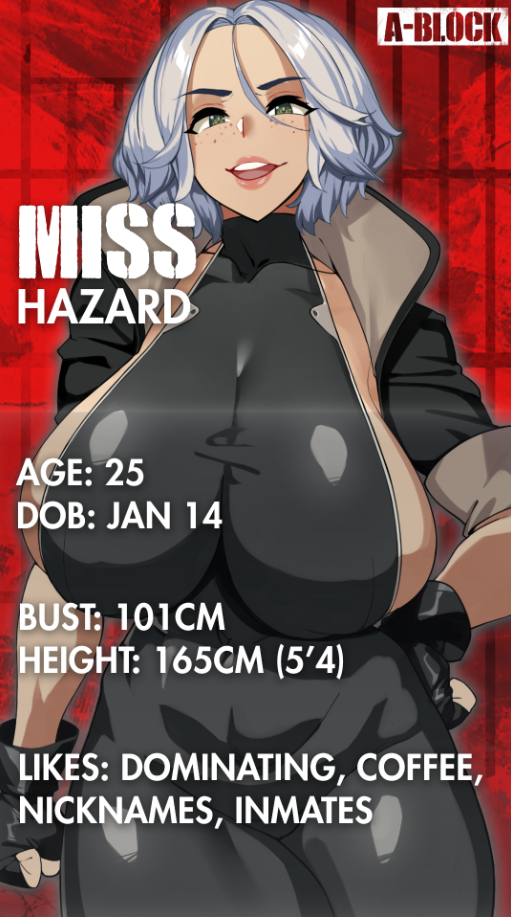 1girls a-block_(series) ass big_ass big_breasts big_thighs bottom_heavy breasts bust busty character_age character_bio character_height character_likes character_profile character_sheet chest cup_size curvaceous curvy curvy_figure female female_focus freckles green_eyes hips hourglass_figure huge_ass huge_breasts large_ass large_breasts legs light-skinned_female light_skin lips mature mature_female miss_hazard original original_character rose_hazard skinsuit slim_waist thick thick_hips thick_legs thick_thighs thighs tight_clothing tight_fitting_clothing top_heavy top_heavy_breasts vest voluptuous voluptuous_female waifusplit waist white_hair wide_hips wide_thighs