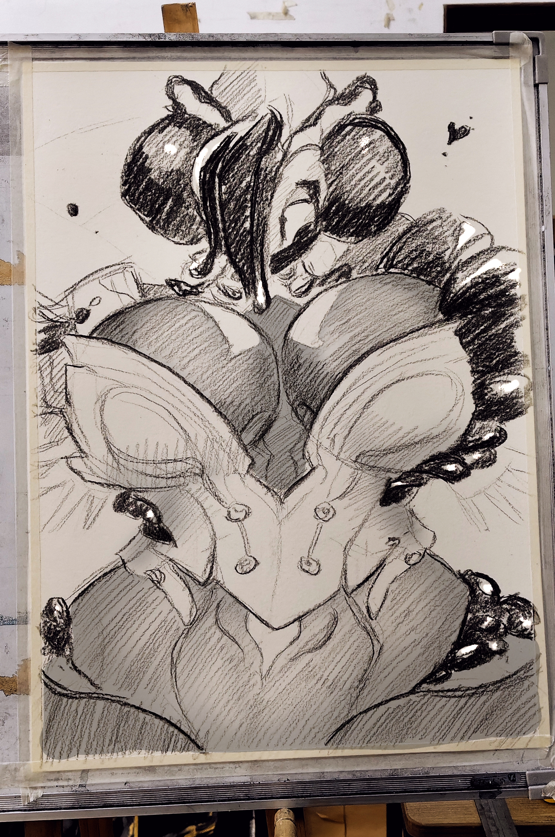 1girls, big breasts, breasts, chubby, chubby female, curvy, curvy body, curvy female, darkestrosa, fat female, female, female only, follie (warframe), huge breasts, robot girl, warframe