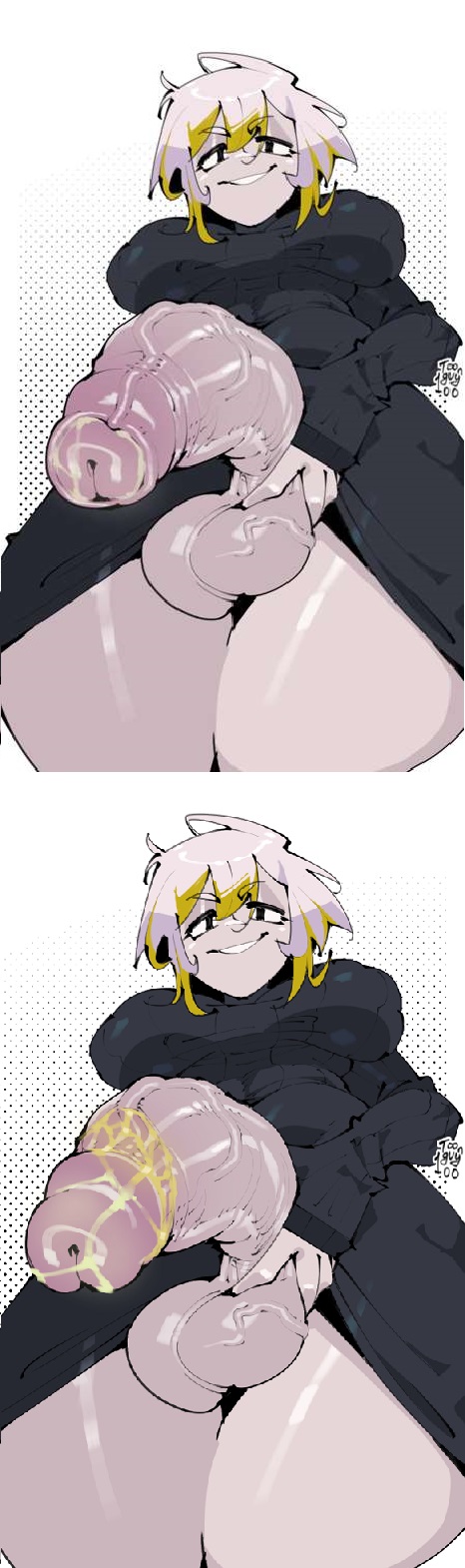 balls grab, faust (limbus company), foreskin, foreskin pull, futanari, grabbing balls, limbus company, penis focus, pov, project moon, smegma, smegma in foreskin, smegma under foreskin, taker pov, the one who grips faust (limbus company), toonguy100, veiny balls, veiny penis